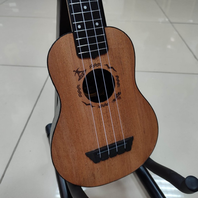 Укулеле сопрано FLIGHT TUS-53 MAH цвет натуральный чехол в комплекте