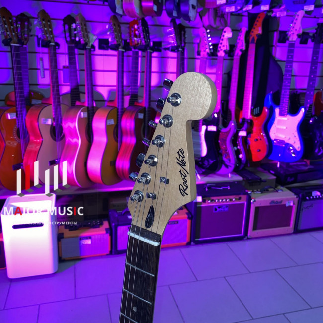 б/у Электрогитара Root Note ST201-TTE цвет бирюзовый*