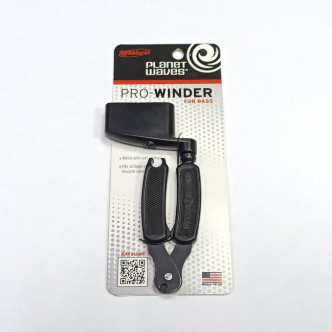 Машинка для намотки струн бас гитары Planet Waves DP0002B с кусачками