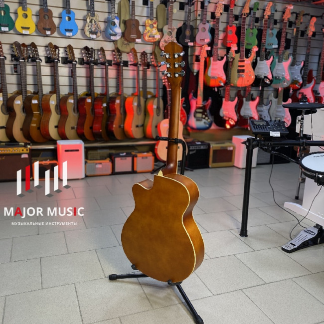 Акустическая гитара Naranda HS-4040-N с вырезом, цвет натуральный