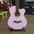 Акустическая гитара Belucci BC4010PI с вырезом розовая