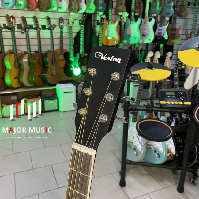 Акустическая гитара Veston D-45 SP/BKS