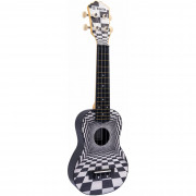 Укулеле сопрано TERRIS PLUS-70 CHESS с рисунком