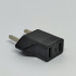 Переходник на розетку US-EU черный Переходник на розетку US-EU черный