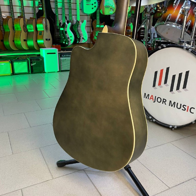 Акустическая гитара Naranda HS-4140-TBS с вырезом, коричневый санберст