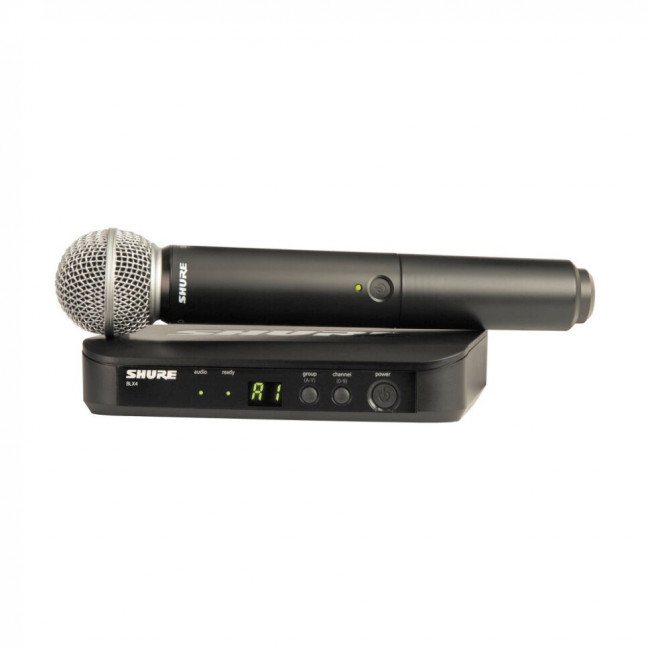 Радиосистема SHURE BLX24E/SM58 M17 662-686 MHz ручной микрофон Радиосистема SHURE BLX24E/SM58 M17 662-686 MHz ручной микрофон