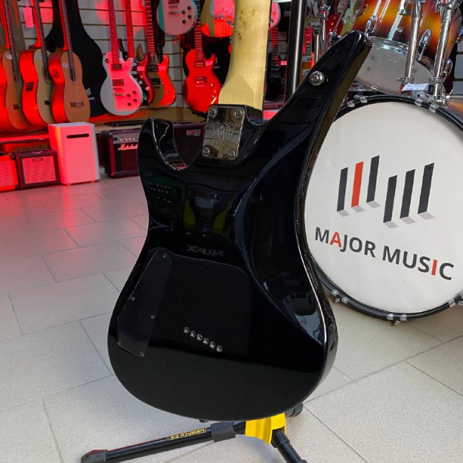 б/у Электрогитара SCHECTER SGR AVENGER MBLK цвет черный, чехол в комплекте*