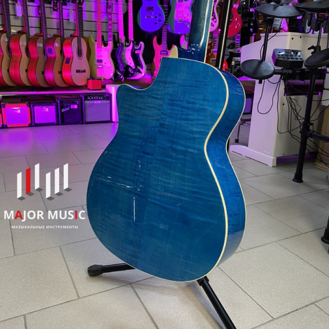 Акустическая гитара Magna MG-07-BL с вырезом цвет синий