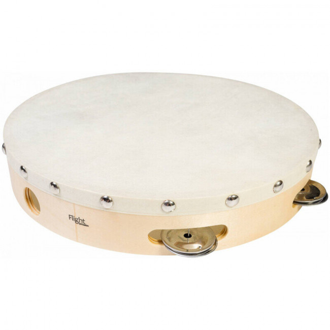 Тамбурин Flight FT 10-6 с 6 джинглами 10" Тамбурин Flight FT 10-6 с 6 джинглами 10"