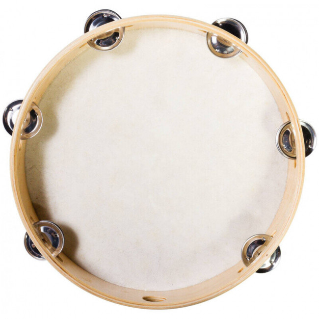 Тамбурин Flight FT 10-6 с 6 джинглами 10" Тамбурин Flight FT 10-6 с 6 джинглами 10"