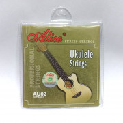 Струны для укулеле Alice AU02 черный нейлон