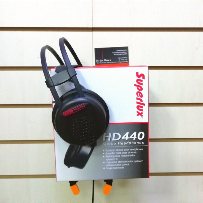 Наушники Superlux HD440 закрытые