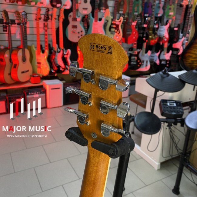 Электроакустическая гитара Magna MO-800 цвет санберст "Ovation style" Электроакустическая гитара Magna MO-800 цвет санберст "Ovation style"