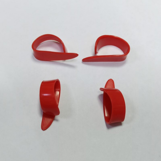 Медиатор на большой палец средние Dunlop 9051R красный