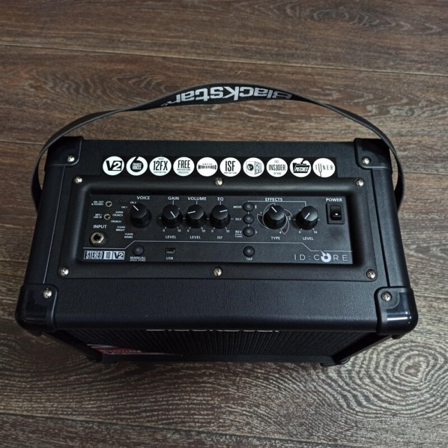 Гитарный комбоусилитель Blackstar ID:CORE10 V2 10W 12 эффектов USB