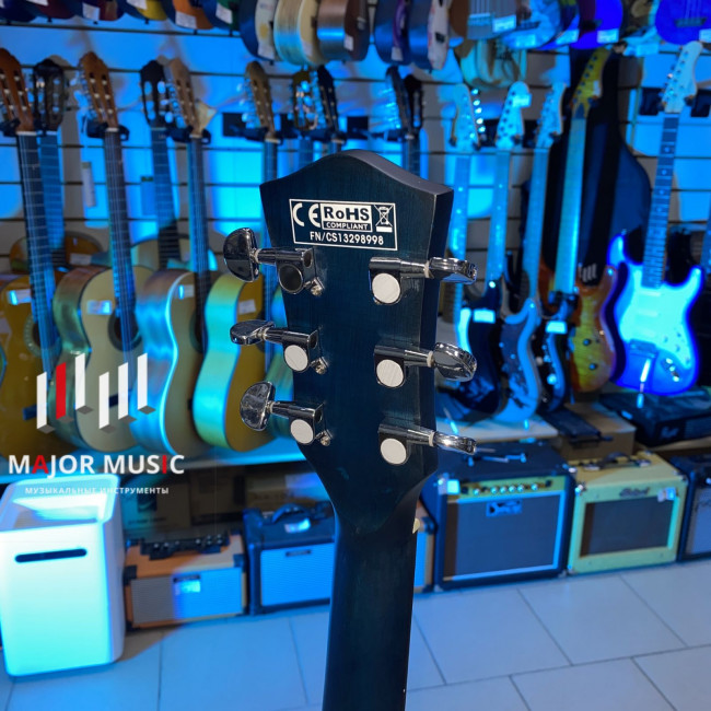 FFG-EA13-TBU Акустическая гитара, синяя, Foix