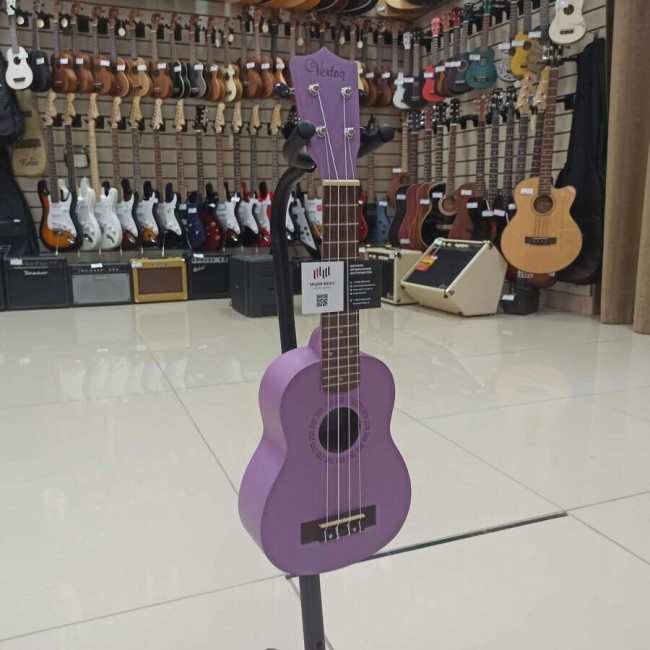 Укулеле сопрано Veston KUS-15VIO-I цвет фиолетовый