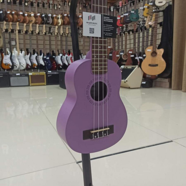 Укулеле сопрано Veston KUS-15VIO-I цвет фиолетовый
