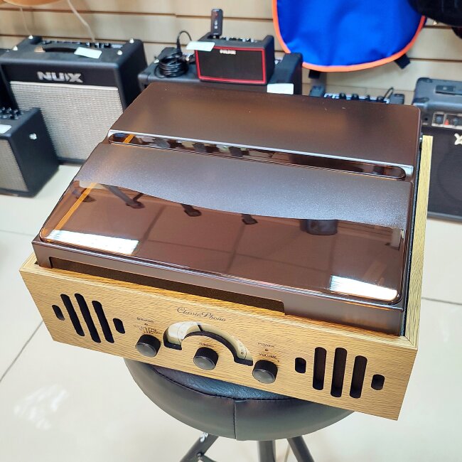 Виниловый проигрыватель Lenco TT-41 OK с радио и Bluetooth OAK(дуб)