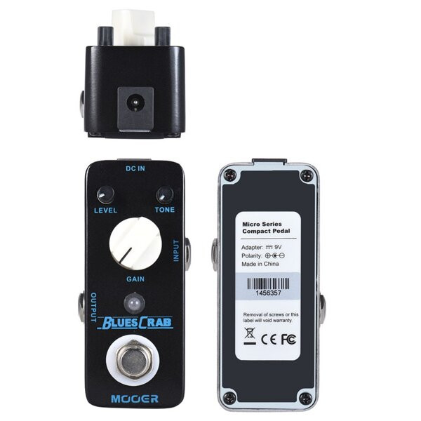 б/у Педаль эффектов Mooer Blues Crab б/у Педаль эффектов Mooer Blues Crab