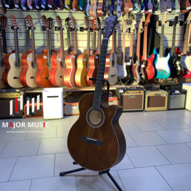 FFG-EA13-TCF Акустическая гитара, коричневая, Foix