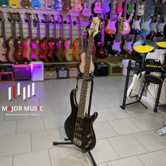 Бас-гитара Cort Action-PJ-OPW Action Series цвет орех