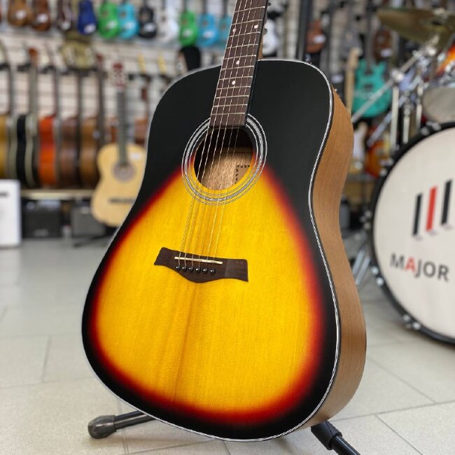 Акустическая гитара Flight D-175 SB цвет санберст Акустическая гитара Flight D-175 SB цвет санберст