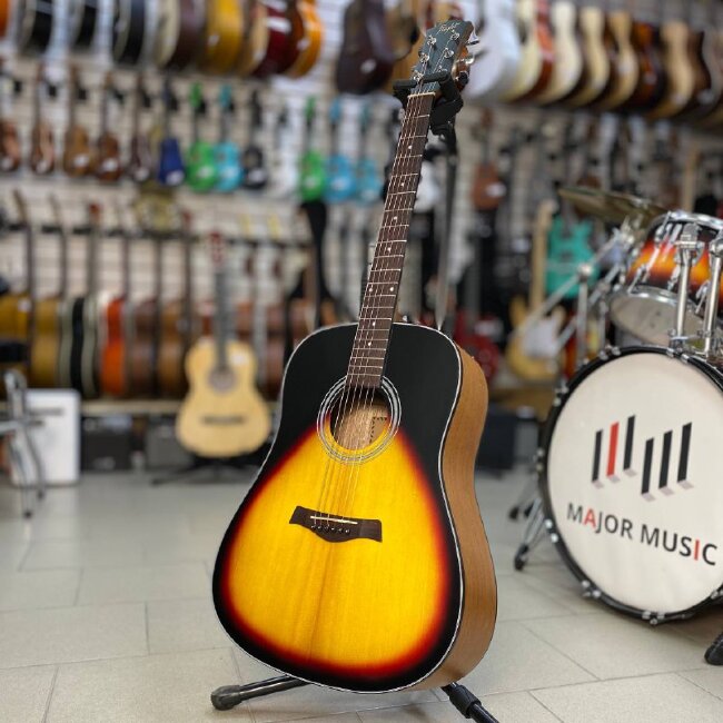 Акустическая гитара Flight D-175 SB цвет санберст Акустическая гитара Flight D-175 SB цвет санберст