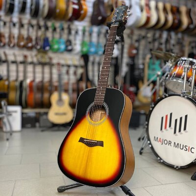 Акустическая гитара Flight D-175 SB цвет санберст Акустическая гитара Flight D-175 SB цвет санберст