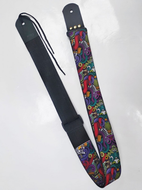 Ремень гитарный MEZZO MZ-RG-5muz музыка