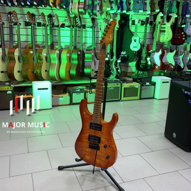 S-G37-HB Электрогитара, желтая, Luxars S-G37-HB Электрогитара, желтая, Luxars