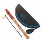 Блокфлейта сопрано Mollenhauer 1072 PRIMA немецкая система красный пластик/дерево