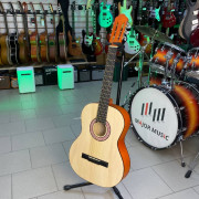 Акустическая гитара HOMAGE LF-3900W-NS ШИРОКИЙ ГРИФ цвет натуральный