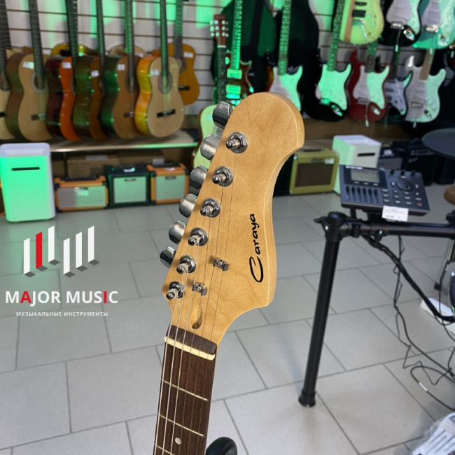 E200TGR Электрогитара SSS Caraya