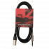 Микрофонный кабель HardCord MCS-30 Jack моно 6,3 - XLR папа 3м Микрофонный кабель HardCord MCS-30 Jack моно 6,3 - XLR папа 3м