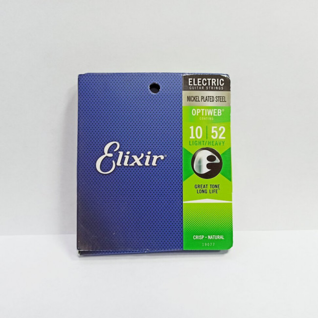 Струны для электрогитары 10-52 Elixir 19077 OPTIWEB