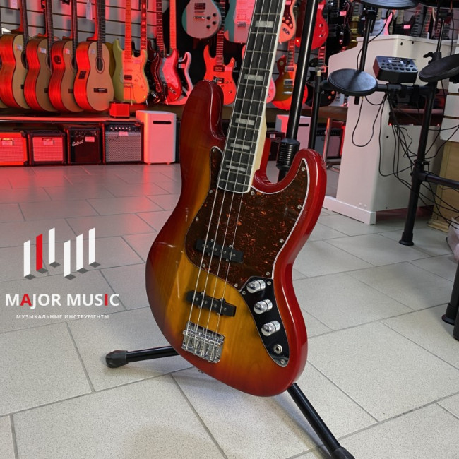 Бас-гитара Foix FBG/FBG-KB-02-RED цвет красный Бас-гитара Foix FBG/FBG-KB-02-RED цвет красный