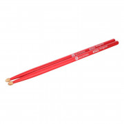 10104009 Colored Series Bluefire 7A RED Барабанные палочки, орех гикори, красные, HUN 10104009 Colored Series Bluefire 7A RED Барабанные палочки, орех гикори, красные, HUN