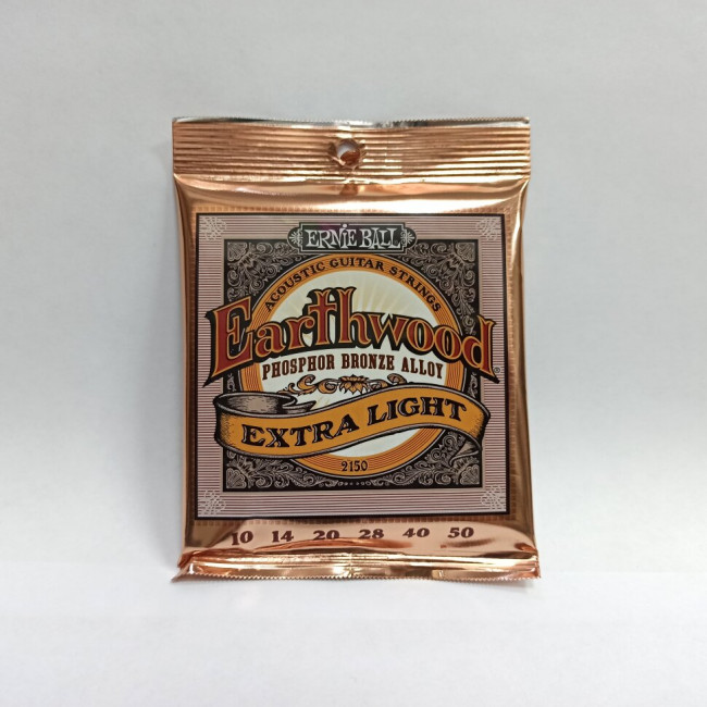 Струны для акустической гитары 10-50 Ernie Ball 2150 Фосфорная бронза