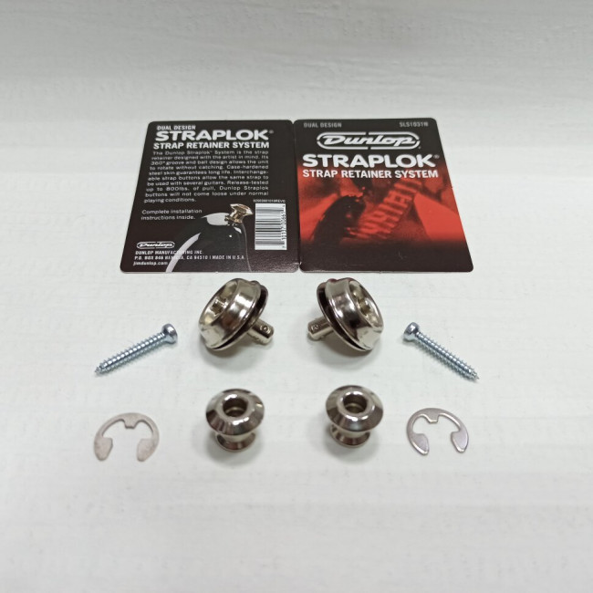 Крепление ремня Dunlop SLS1031N Straplok Dual Крепление ремня Dunlop SLS1031N Straplok Dual