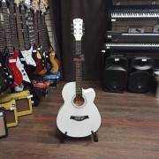 Акустическая гитара Belucci BC4020WH с вырезом белая матовая Акустическая гитара Belucci BC4020WH с вырезом белая матовая