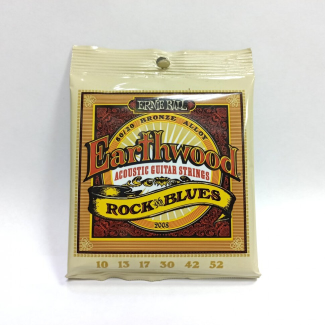 Струны для акустической гитары 10-52 Ernie Ball 2008