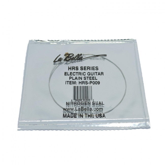 Отдельная струна для электрогитары La Bella HRS-P009 сталь 009 Отдельная струна для электрогитары La Bella HRS-P009 сталь 009