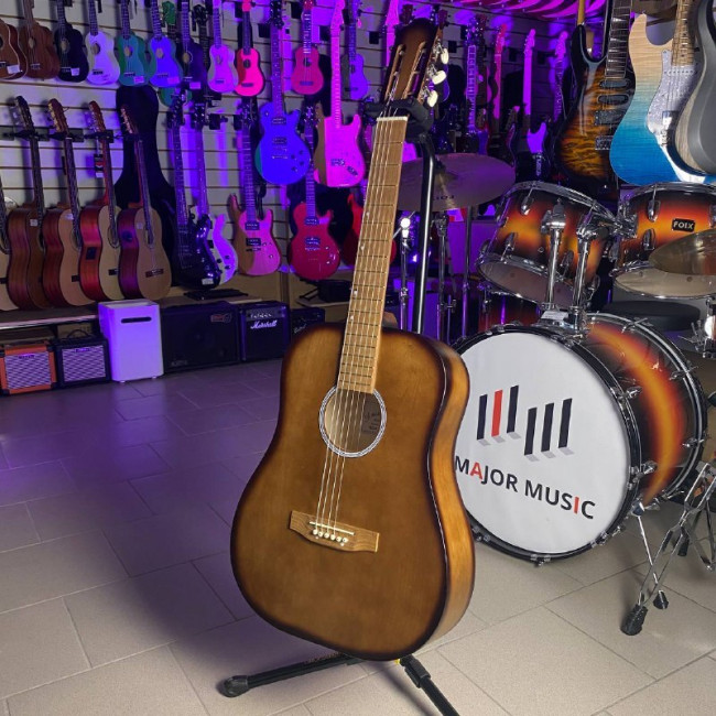 Акустическая гитара Амистар M-51-OR с широким грифом Акустическая гитара Амистар M-51-OR с широким грифом