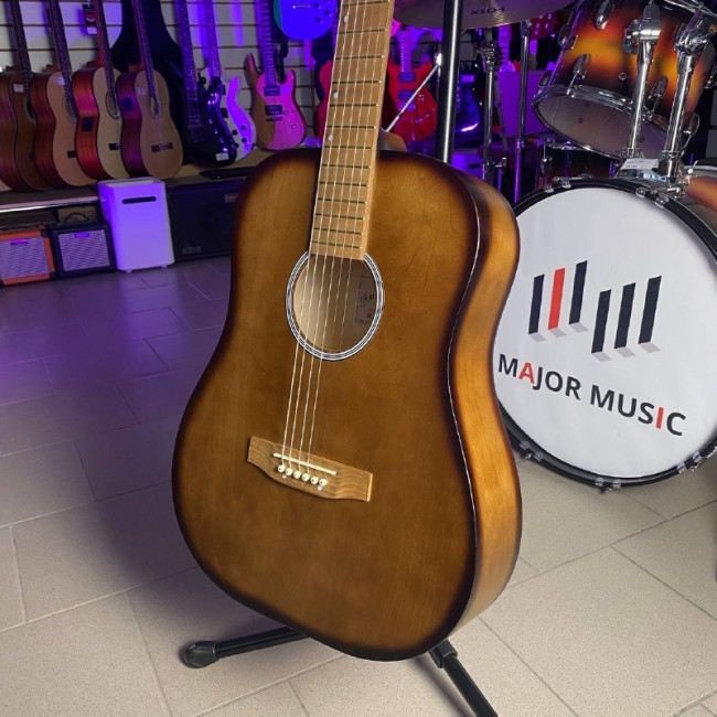 Акустическая гитара Амистар M-51-OR с широким грифом Акустическая гитара Амистар M-51-OR с широким грифом