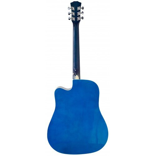 Акустическая гитара Elitaro E4110BLS с вырезом синяя