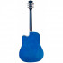 Акустическая гитара Elitaro E4110BLS с вырезом синяя