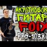 Акустическая гитара Foix FFG-1038BK черная