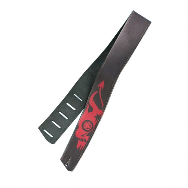Гитарный ремень PERRI'S P20V-916 кожа Дьявол Гитарный ремень PERRI'S P20V-916 кожа Дьявол