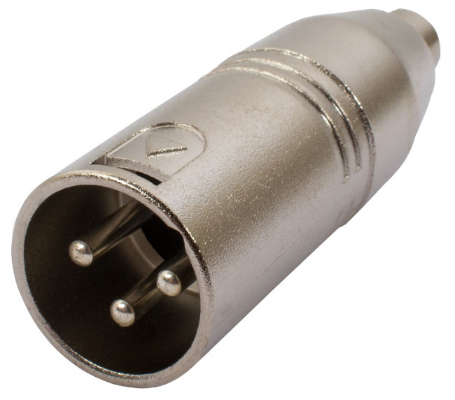 Переходник Force CFA-019 XLR (M) - RCA (F) Переходник Force CFA-019 XLR (M) - RCA (F)